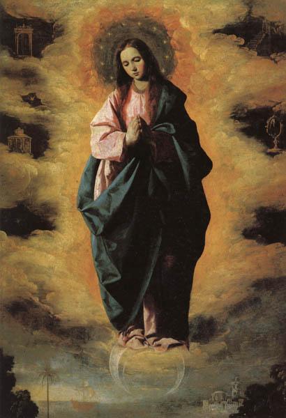 Francisco de Zurbaran Our Lady of the Immaculate Conception Sweden oil painting art